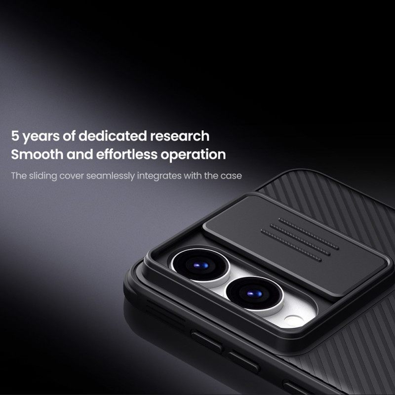Κάλυμμα Samsung Galaxy S25 5g Edge Θήκες Κινητών Camshield Pro Με Συρόμενο Κάλυμμα Κάμερας Nillkin