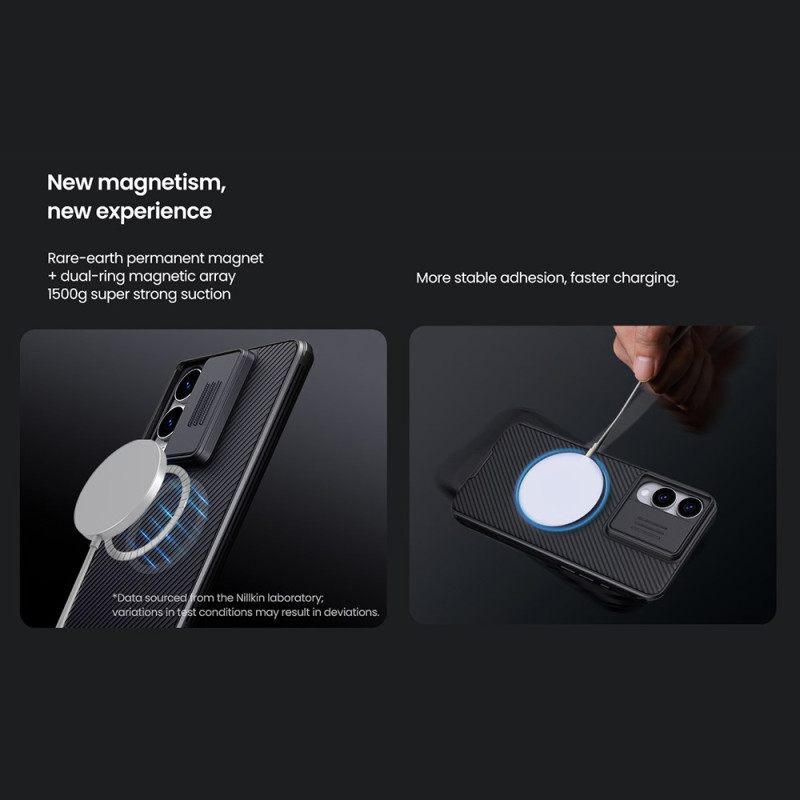 Κάλυμμα Samsung Galaxy S25 5g Edge Θήκες Κινητών Camshield Pro Με Συρόμενο Κάλυμμα Κάμερας Nillkin