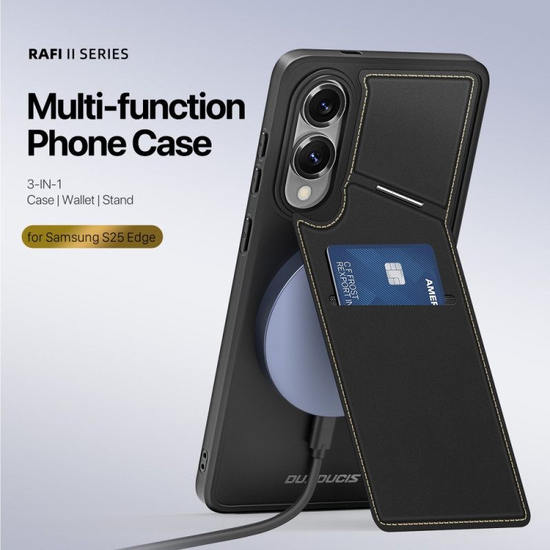 Κάλυμμα Samsung Galaxy S25 5g Edge Θήκες Κινητών Μαγνητική Με Θήκη Κάρτας