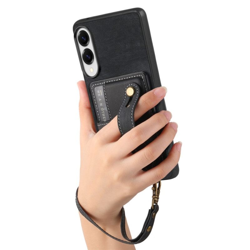 Κάλυμμα Samsung Galaxy S25 5g Edge Θήκες Κινητών Ρετρό Θήκη Καρτών & Λουράκι Καρπού