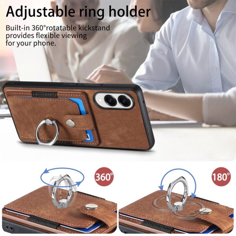 Κάλυμμα Samsung Galaxy S25 5g Edge Θήκες Κινητών Θήκη Καρτών Και Δαχτυλιδιών