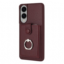 Κάλυμμα Samsung Galaxy S25 5g Edge Θήκη Δαχτυλιδιού Και Θήκη Καρτών