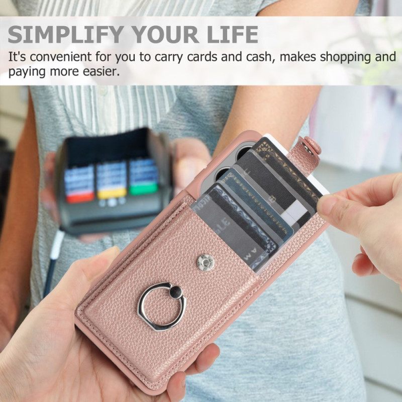 Κάλυμμα Samsung Galaxy S25 5g Edge Θήκη Δαχτυλιδιού Και Θήκη Καρτών