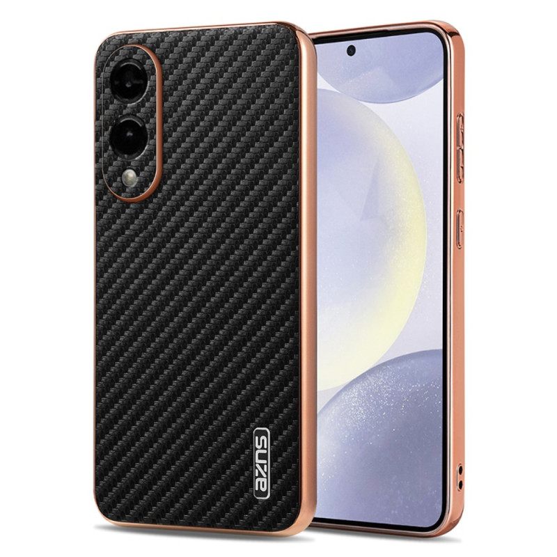 Κάλυμμα Samsung Galaxy S25 5g Edge Υφή Ινών Άνθρακα Azns Σιλικόνης