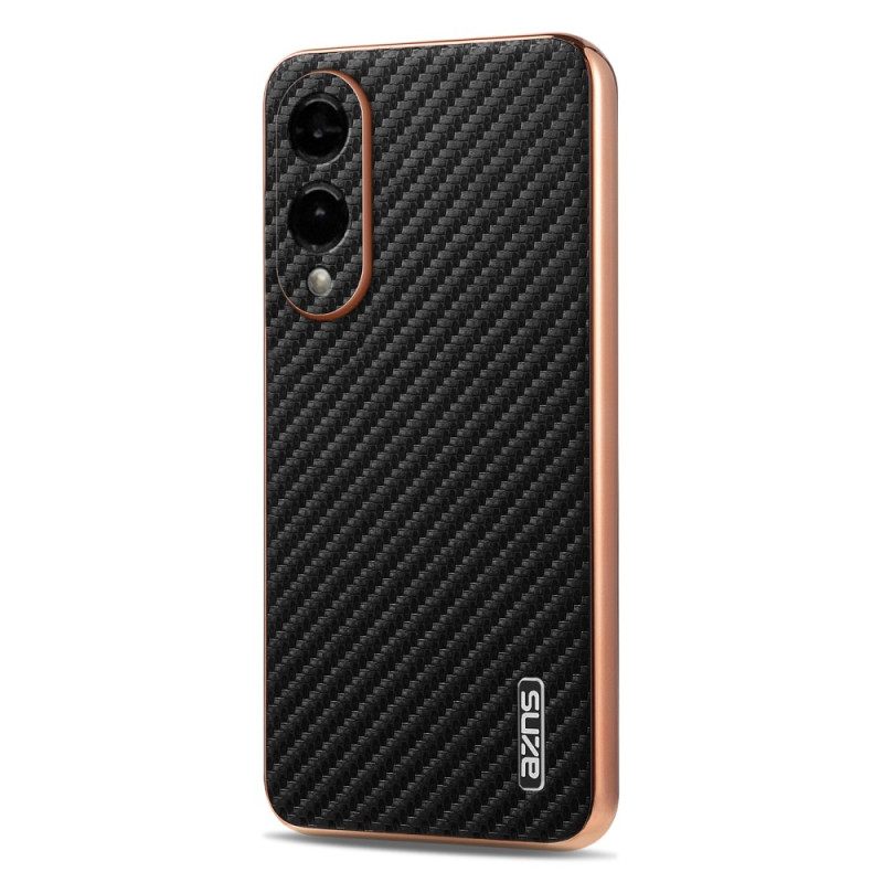 Κάλυμμα Samsung Galaxy S25 5g Edge Υφή Ινών Άνθρακα Azns Σιλικόνης