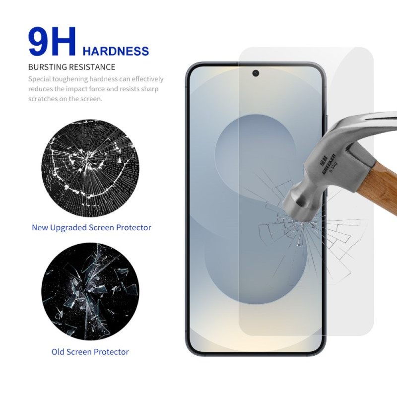 Προστατευτικό Οθόνης Από Σκληρυμένο Γυαλί Για Samsung Galaxy S25 Edge