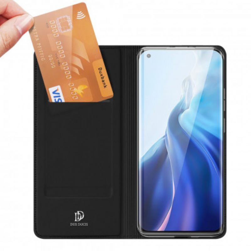 θηκη κινητου Xiaomi Mi 11 5G Θήκη Flip Skin Pro Dux Ducis