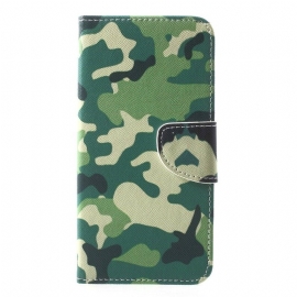 δερματινη θηκη iPhone XR Στρατιωτικό Καμουφλάζ
