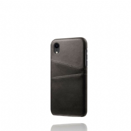 Θήκη iPhone XR Δερμάτινη Θήκη Κάρτας