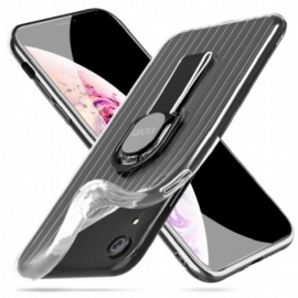 Θήκη iPhone XR Υποστήριξη Διαφανούς Δακτυλίου