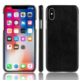 θηκη κινητου iPhone XR Δερμάτινο Εφέ Litchi