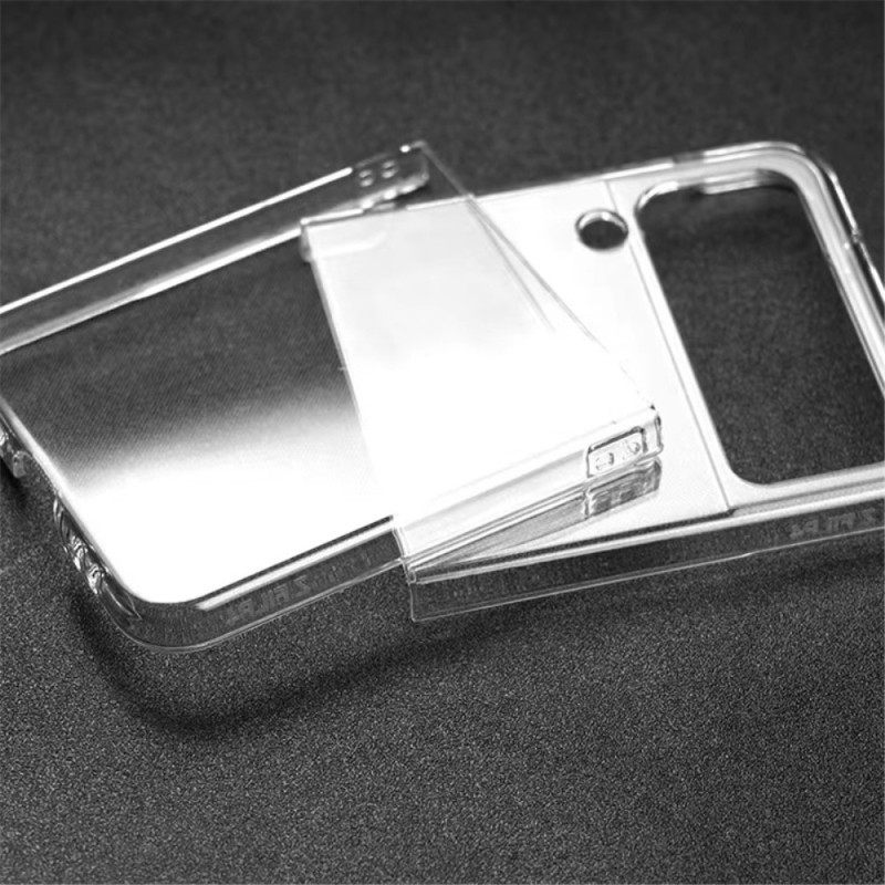 θηκη κινητου Samsung Galaxy Z Flip 4 Θήκη Flip Διαυγές Πλαστικό
