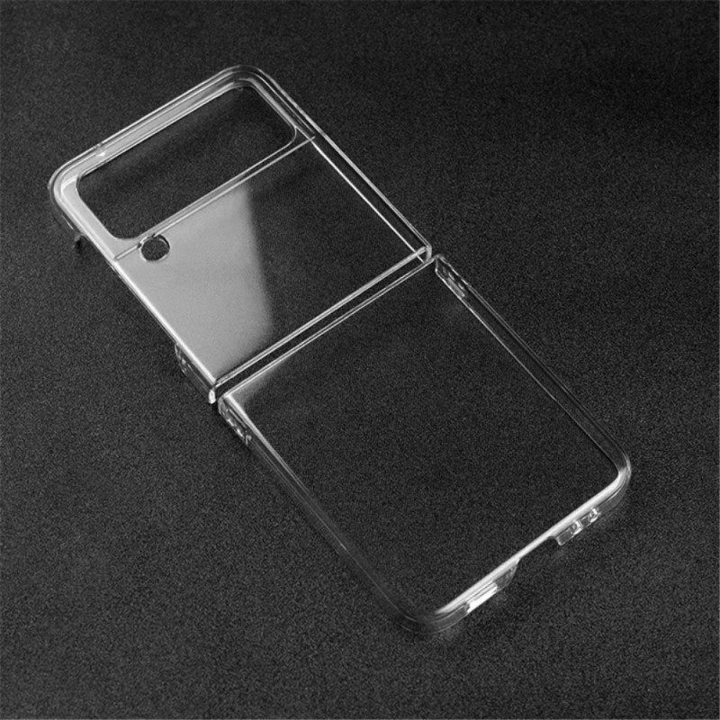 θηκη κινητου Samsung Galaxy Z Flip 4 Θήκη Flip Διαυγές Πλαστικό
