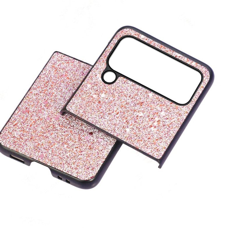 θηκη κινητου Samsung Galaxy Z Flip 4 Θήκη Flip Glitter Skin