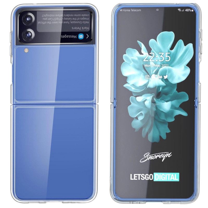 Θήκη Samsung Galaxy Z Flip 4 Θήκη Flip Κρύσταλλο