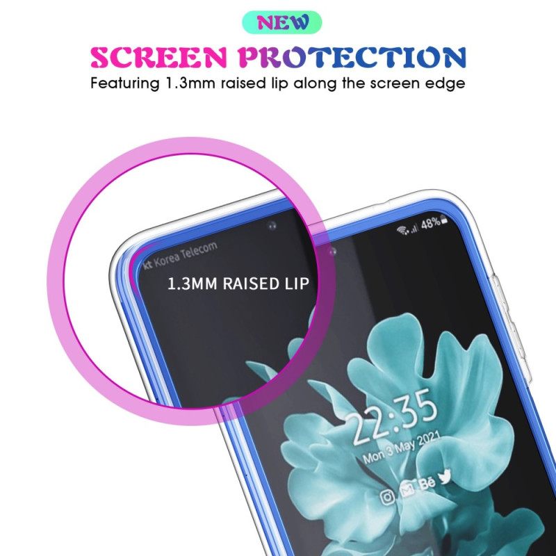 Θήκη Samsung Galaxy Z Flip 4 Θήκη Flip Κρύσταλλο
