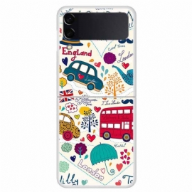 Θήκη Samsung Galaxy Z Flip 4 Θήκη Flip London Life