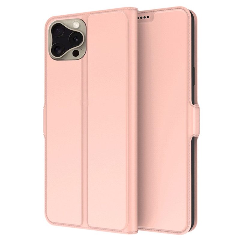 Δερμάτινη Θήκη Κινητού iPhone 16 Pro Max Θήκες Κινητών Κάτοχος Κάρτας