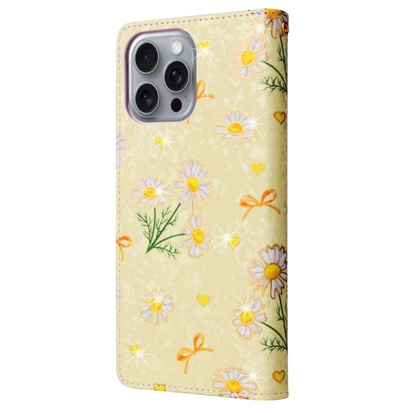Θηκη Κινητου iPhone 16 Pro Max Θήκες Κινητών Μπλοκάρισμα Rfid Floralies