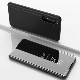 θηκη κινητου Sony Xperia 1 II Καθρέφτης Και Συνθετικό Δέρμα