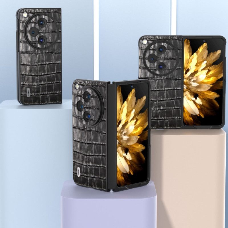 Κάλυμμα Oppo Find N3 Abeel Crocodile Skin Effect