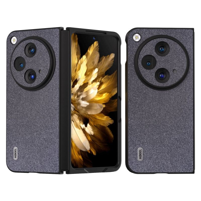 Κάλυμμα Oppo Find N3 Abeel Glitter Faux Δέρμα