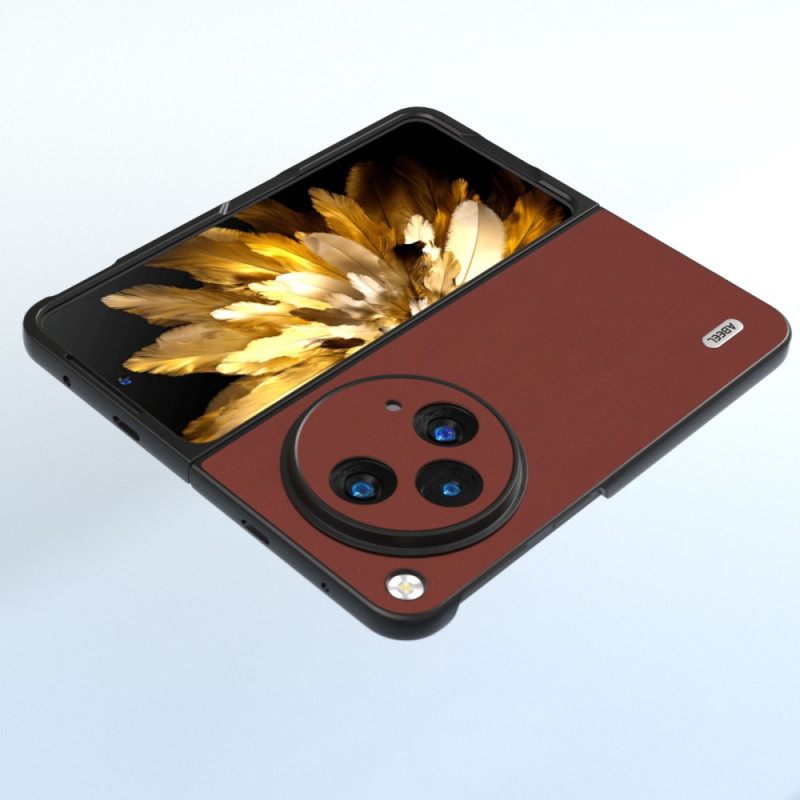 Κάλυμμα Oppo Find N3 Γνήσιο Δέρμα Abeel