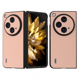 Κάλυμμα Oppo Find N3 Γνήσιο Δέρμα Λίτσι Abeel