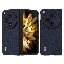 Κάλυμμα Oppo Find N3 Γνήσιο Υφαντό Δέρμα Abeel