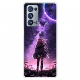 Θήκη Oppo Reno 6 Pro 5G Βιολετί Σελήνη