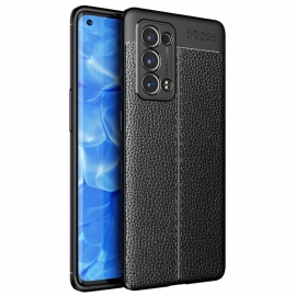 Θήκη Oppo Reno 6 Pro 5G Δέρμα Litchi Double Line