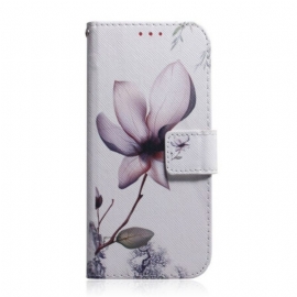 Κάλυμμα Xiaomi Redmi Note 10 5G Flower Dusty Pink