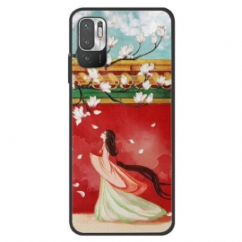 θηκη κινητου Xiaomi Redmi Note 10 5G Γυναίκα Λουλουδιών