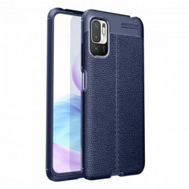 Θήκη Xiaomi Redmi Note 10 5G Leather Effect Litchi Διπλή Σειρά