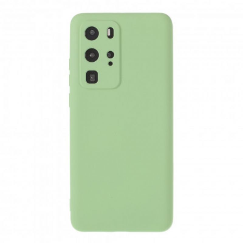 θηκη κινητου Huawei P40 Pro Υγρή Σιλικόνη X-level