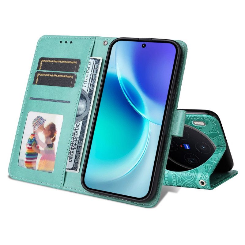 Δερματινη Θηκη Vivo X300 Μάνταλα Σιλικόνης