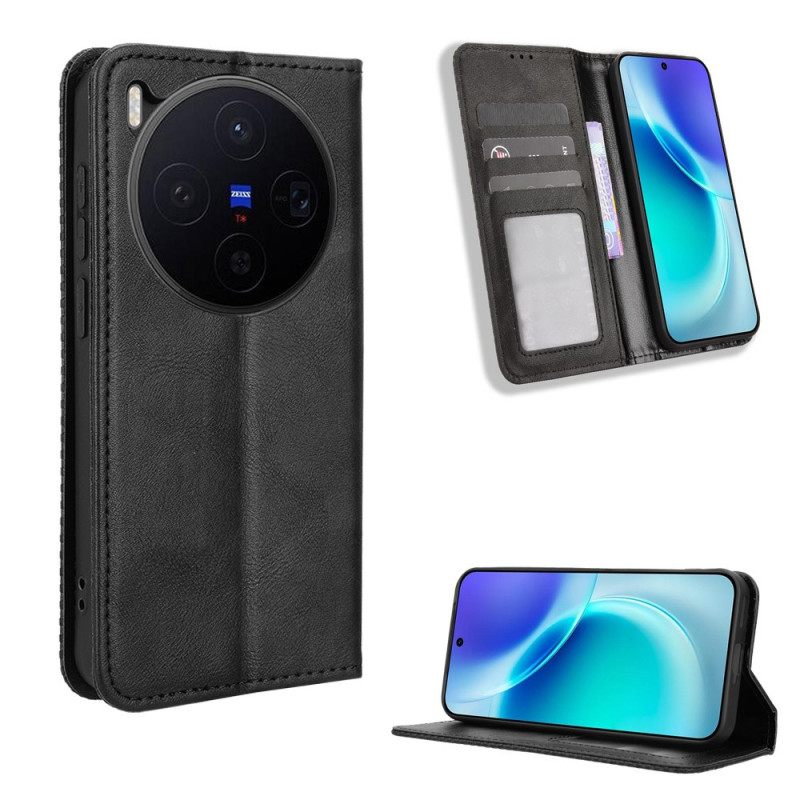 Δερματινη Θηκη Vivo X300 Vintage Περίγραμμα