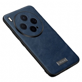 Κάλυμμα Vivo X300 Sulada Τεχνητό Δέρμα