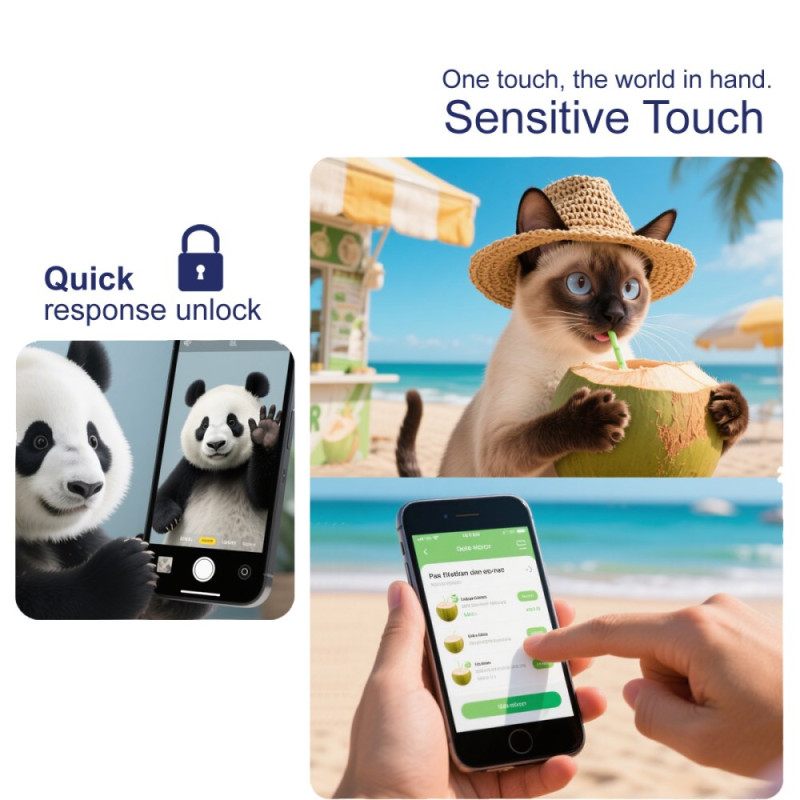 Προστατευτικό Οθόνης Από Σκληρυμένο Γυαλί Για Πλαίσιο Εγκατάστασης Vivo X300 (συμβατό Με Ξεκλείδωμα Με Δακτυλικά Αποτυπώματα)