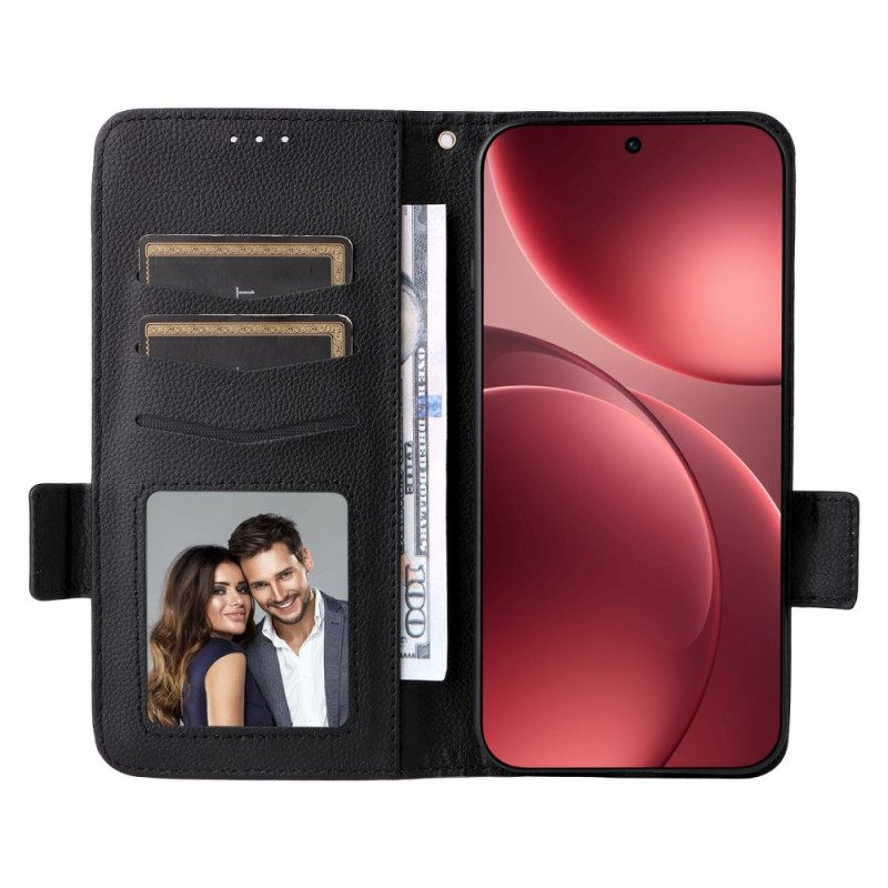 Δερματινη Θηκη Oppo Find X9 Pro 5g Δέρμα Με Λουράκια