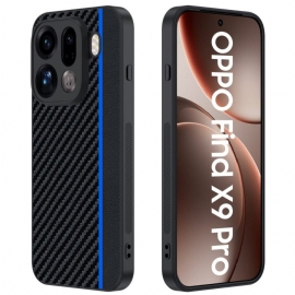 Κάλυμμα Oppo Find X9 Pro 5g Άκαμπτη Με Υφή Ινών Άνθρακα