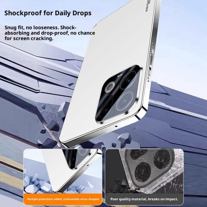 Κάλυμμα Oppo Find X9 Pro 5g Ανθεκτικό Στις Γρατσουνιές Ηλεκτρολυτικό Πλαίσιο