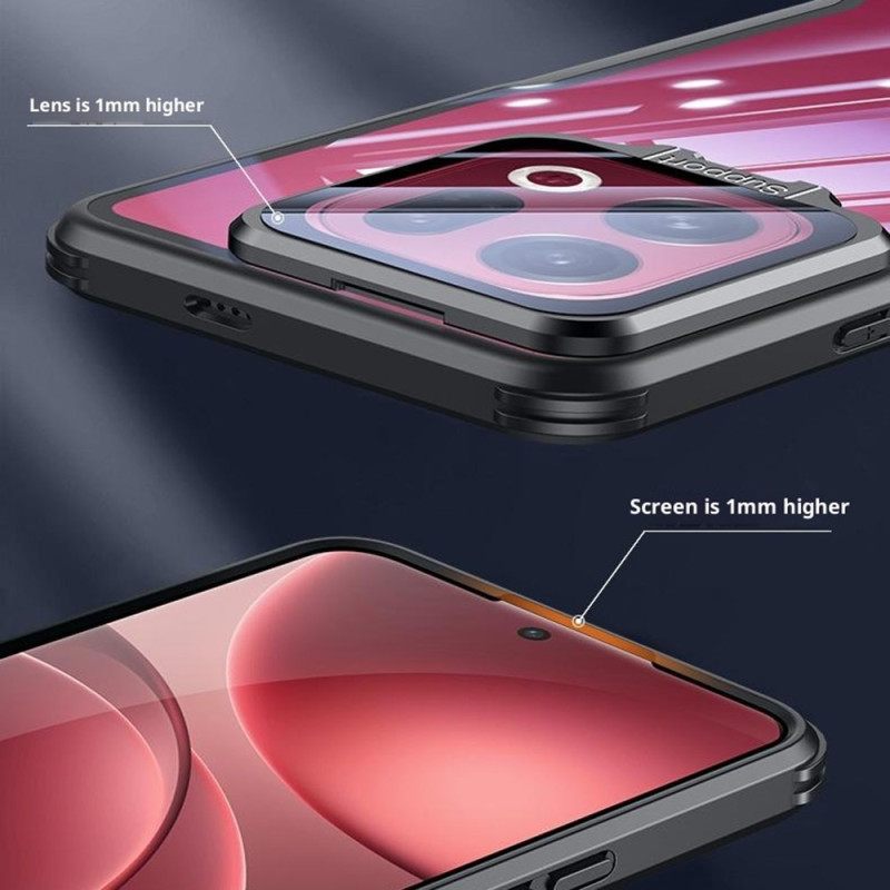 Κάλυμμα Oppo Find X9 Pro 5g Διαφανές Με Βάση Και Κάλυμμα Κάμερας Σιλικόνης