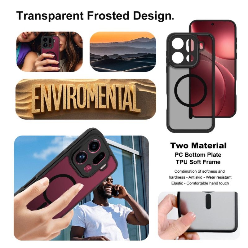 Κάλυμμα Oppo Find X9 Pro 5g Μαγνητικό Χρηματοκιβώτιο Ux-9b Imak