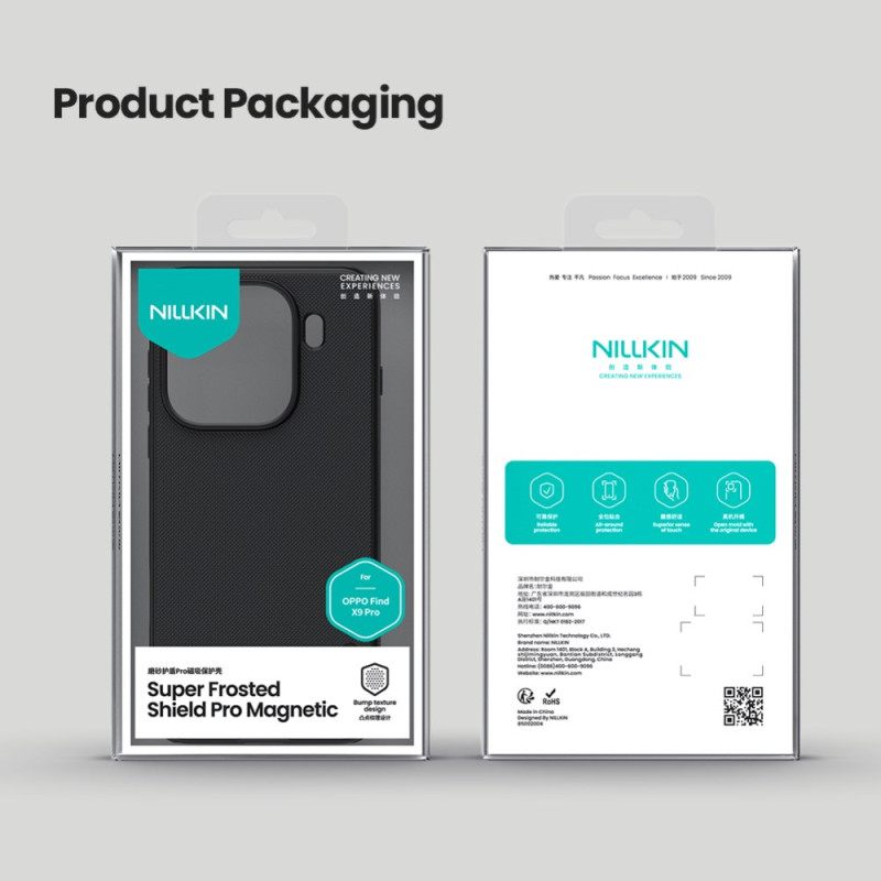 Κάλυμμα Oppo Find X9 Pro 5g Magsafe Frosted Shield Pro Nillkin