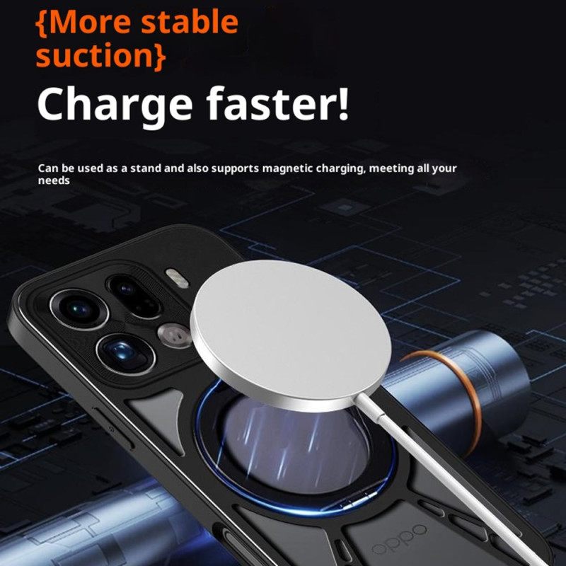 Κάλυμμα Oppo Find X9 Pro 5g Περιστρεφόμενη Μαγνητική Βάση Και Απαγωγή Θερμότητας