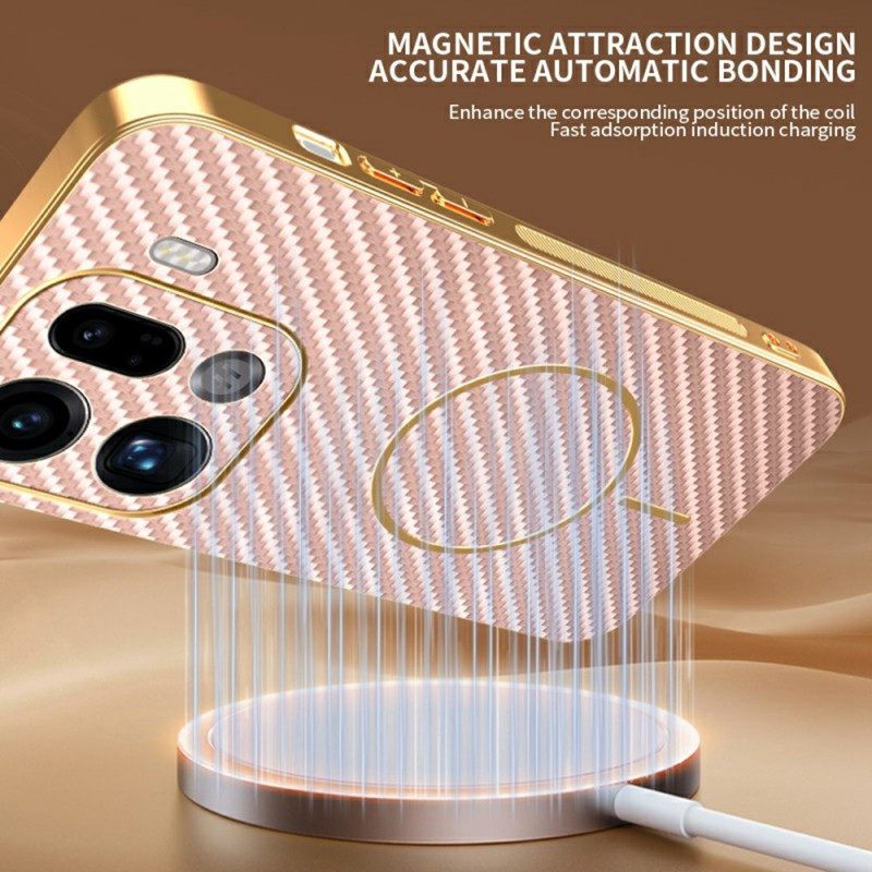 Κάλυμμα Oppo Find X9 Pro 5g Θήκες Κινητών Υφή Ινών Άνθρακα