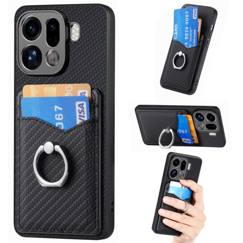 Κάλυμμα Oppo Find X9 Pro 5g Θήκη Δαχτυλιδιών Και Θήκη Κάρτας Σιλικόνης