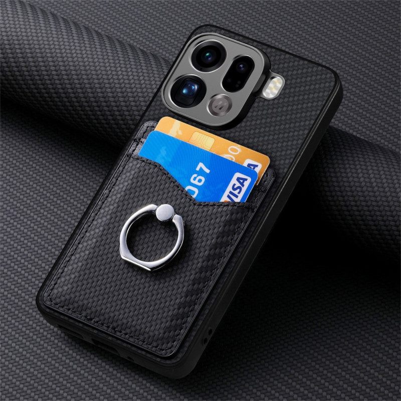 Κάλυμμα Oppo Find X9 Pro 5g Θήκη Δαχτυλιδιών Και Θήκη Κάρτας Σιλικόνης