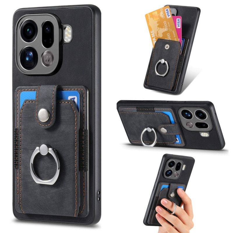 Κάλυμμα Oppo Find X9 Pro 5g Θήκη Για Κάρτες Και Δαχτυλίδι